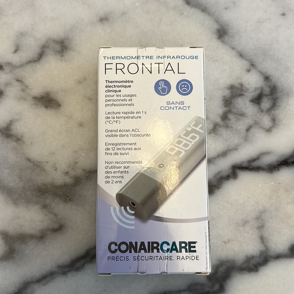 ConairCare Infrared Thermometer Forehead Non Contact BNIB Electronic 32 - 43C - Picture 2 of 3